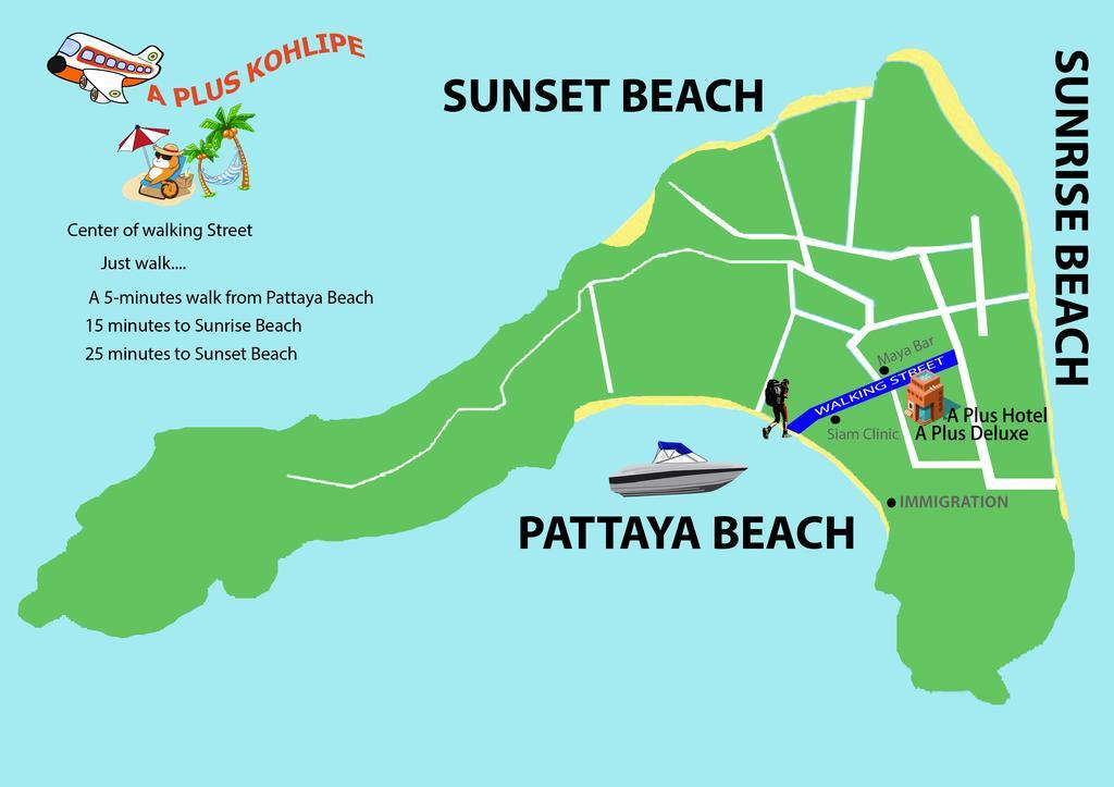A Plus Hotel Koh Lipe Eksteriør bilde